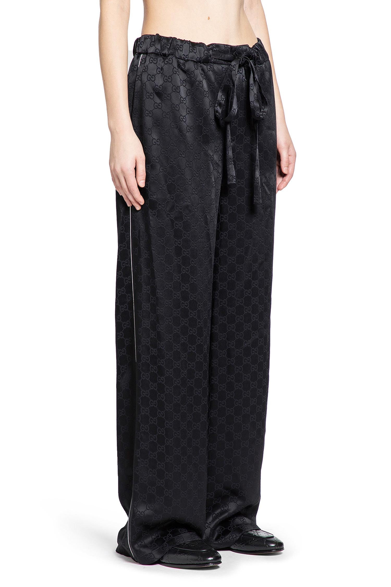 Gg Satin Pants - 2