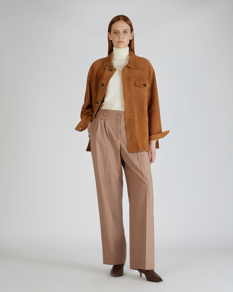 Suede overshirt 5