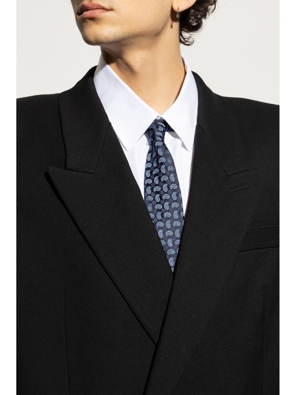 paisley silk tie - 2