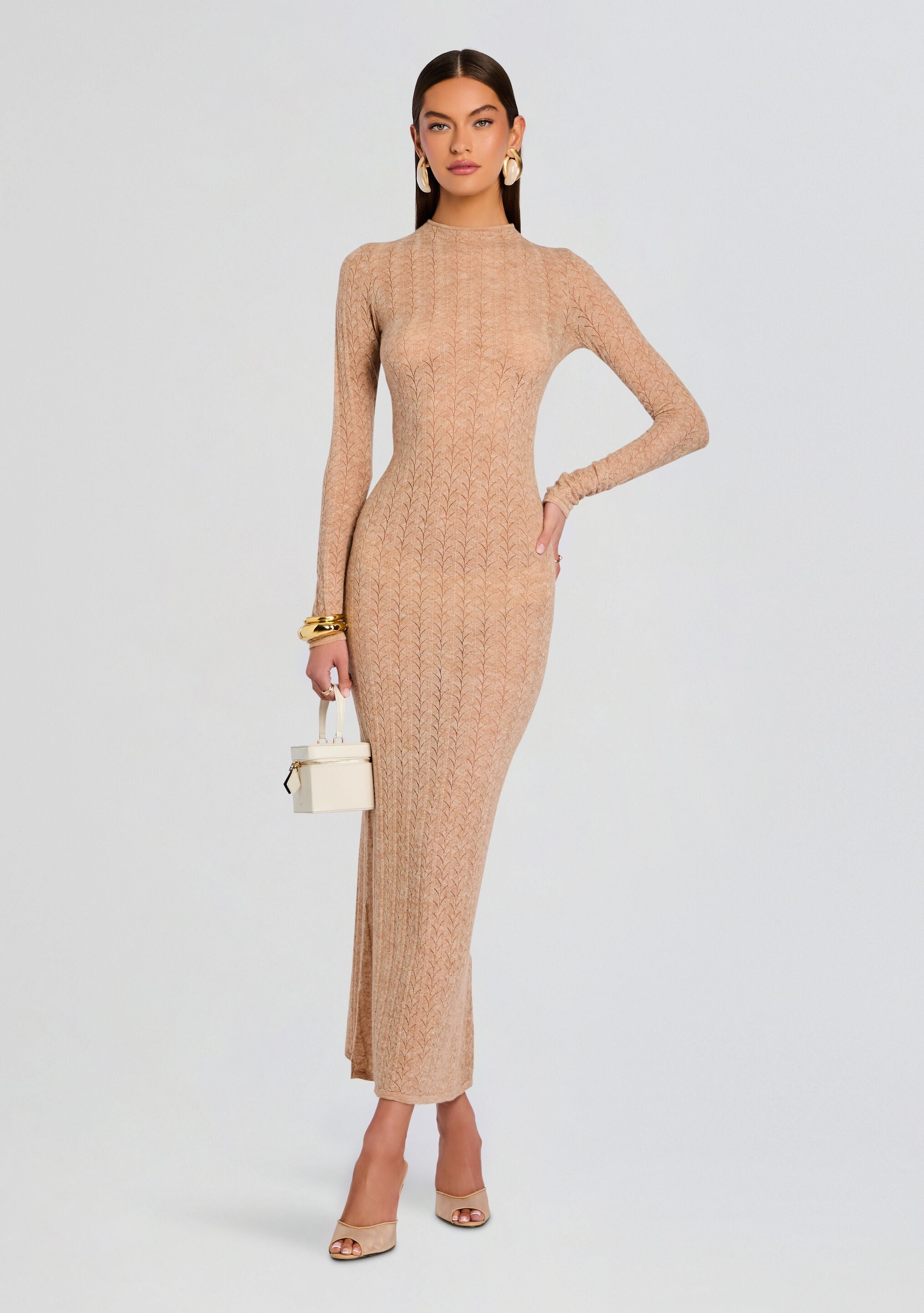UNA KNIT MAXI DRESS - 5