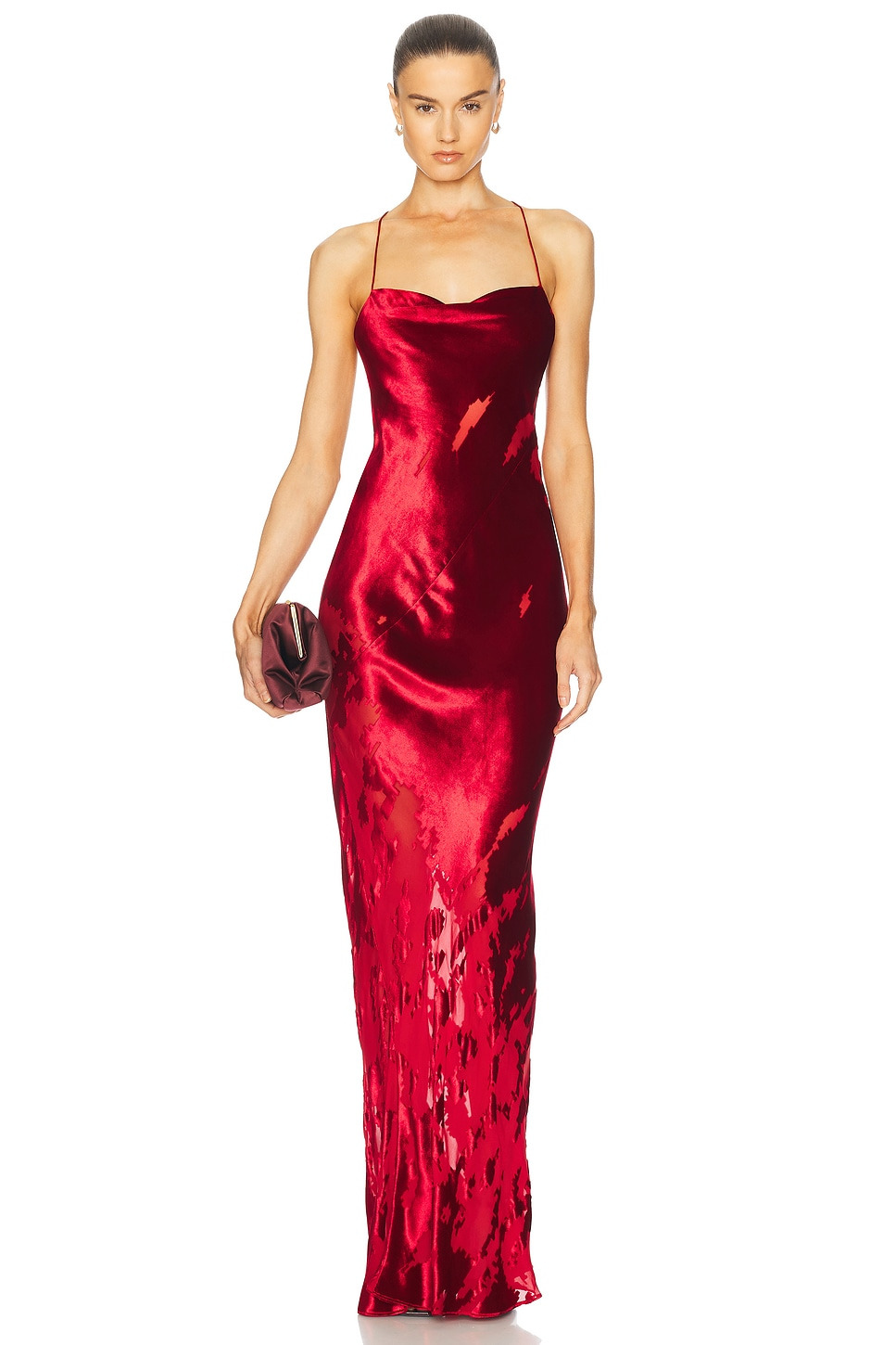 Cowl Bias Gown - 1
