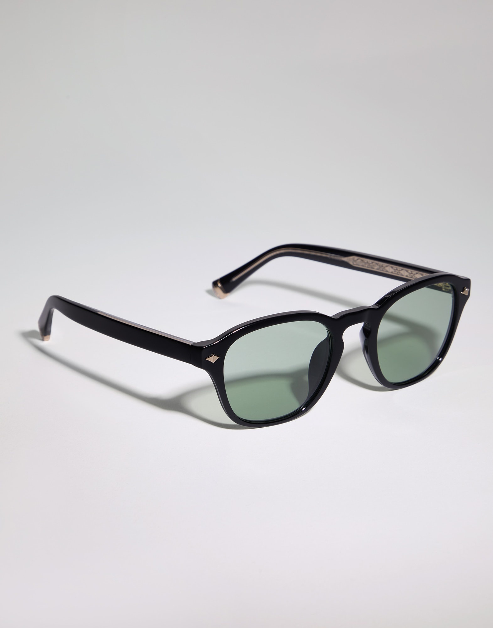 Intarsia Rays acetate sunglasses - 2