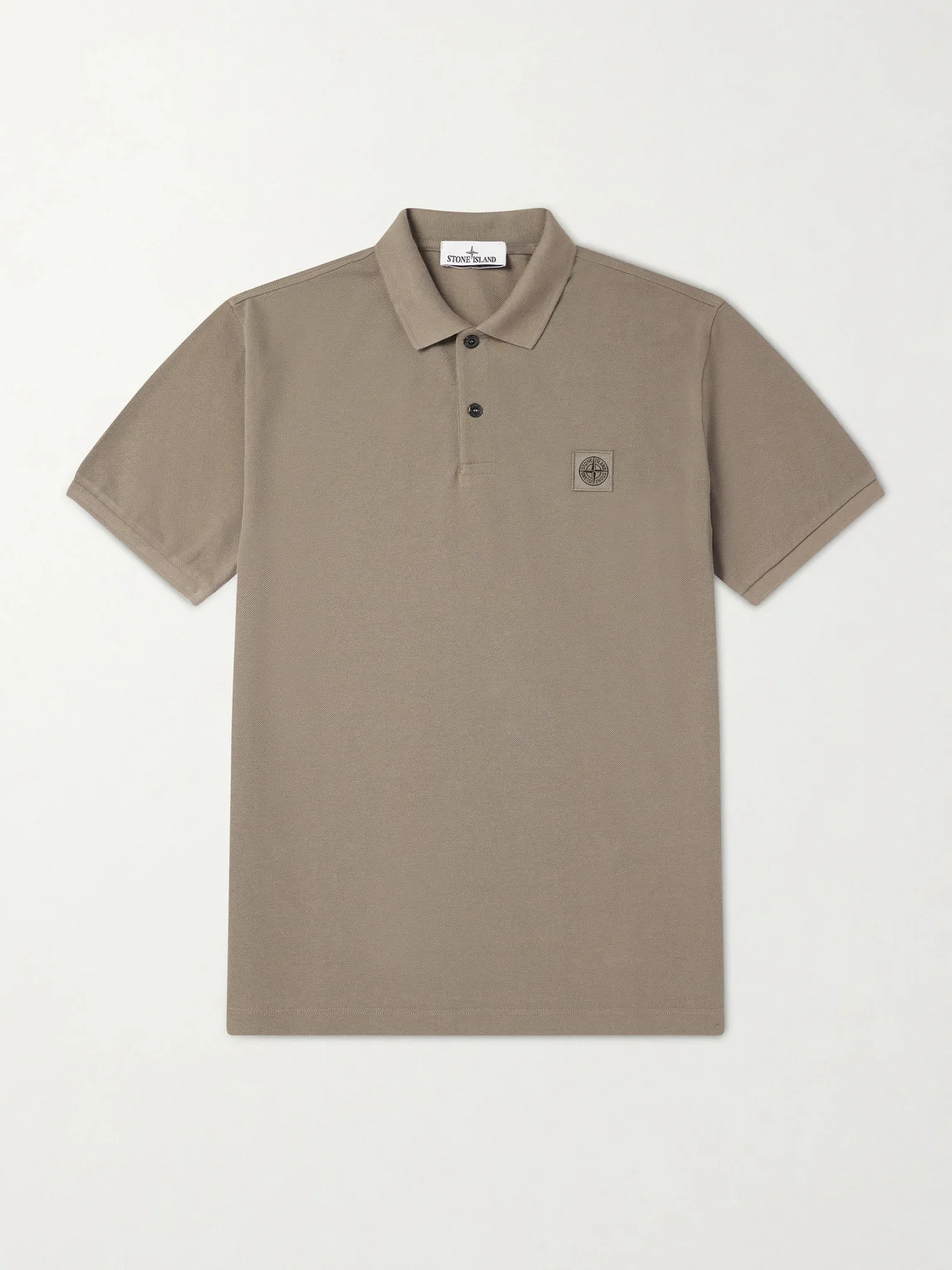 Logo-Appliquéd Cotton-Piqué Polo Shirt - 1