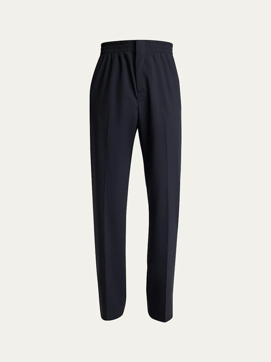 Men's Fine Wool Trousers - 1