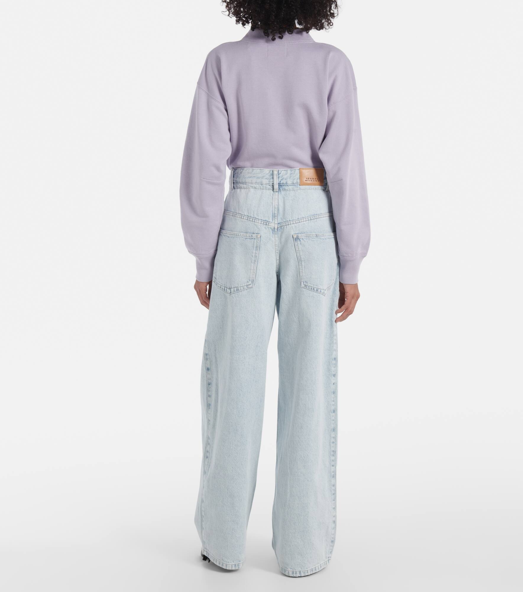 Rachelle mid-rise wide-leg jeans - 3