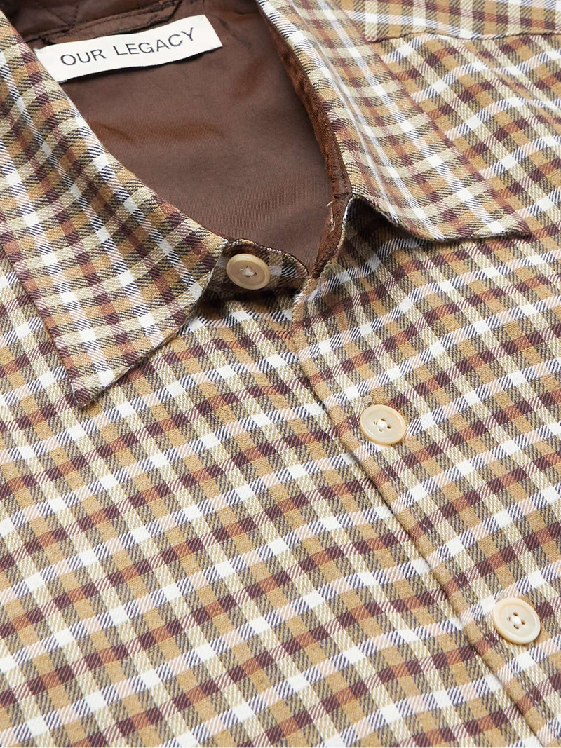 Above Checked Woven Shirt 5