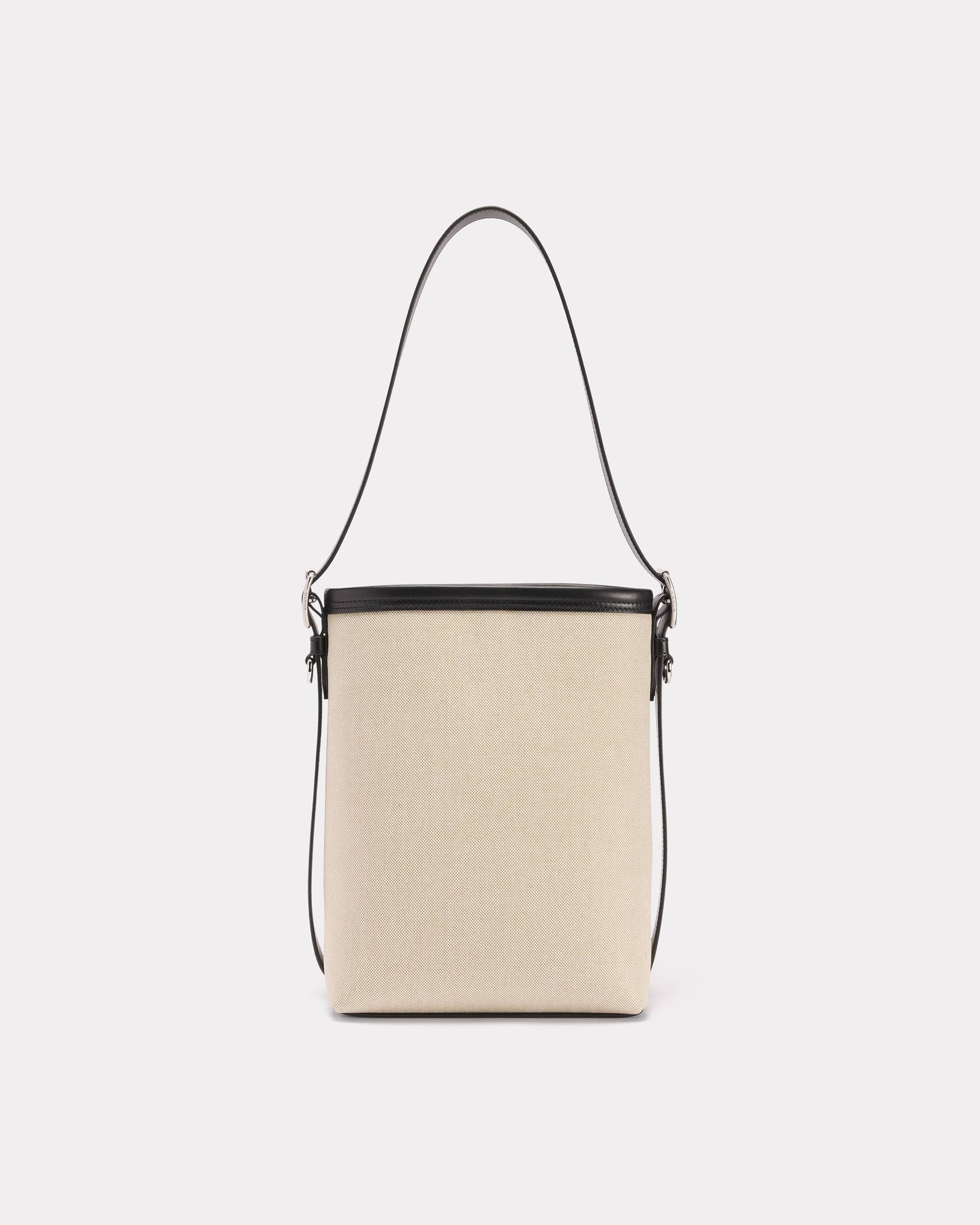 'KENZO 18' canvas and leather bucket bag - 2