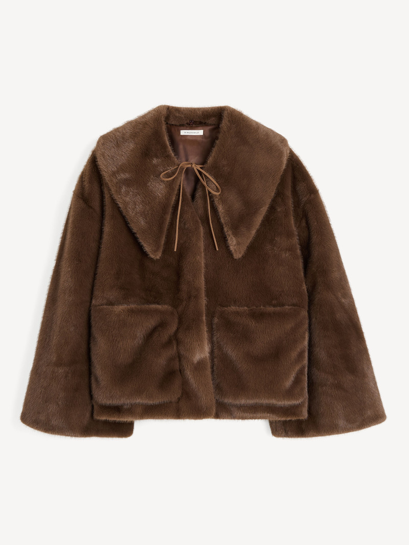 BY MALENE BIRGER Jacquie faux fur jacket outlook