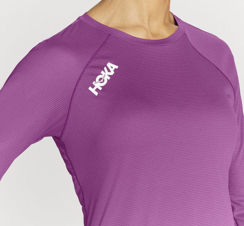 HOKA Women's Glide 3/4 Sleeve outlook