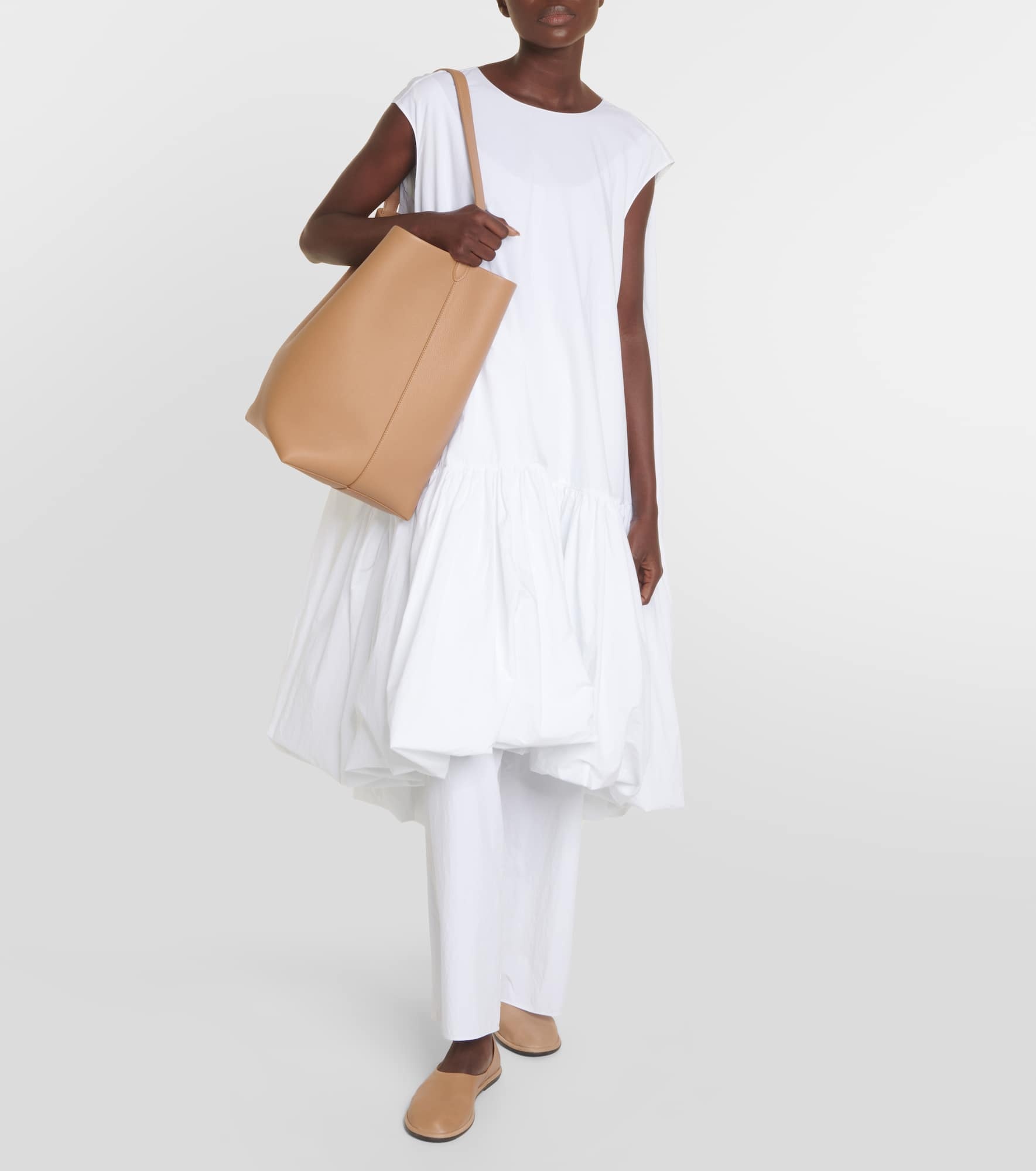 Park Large leather tote bag - 5