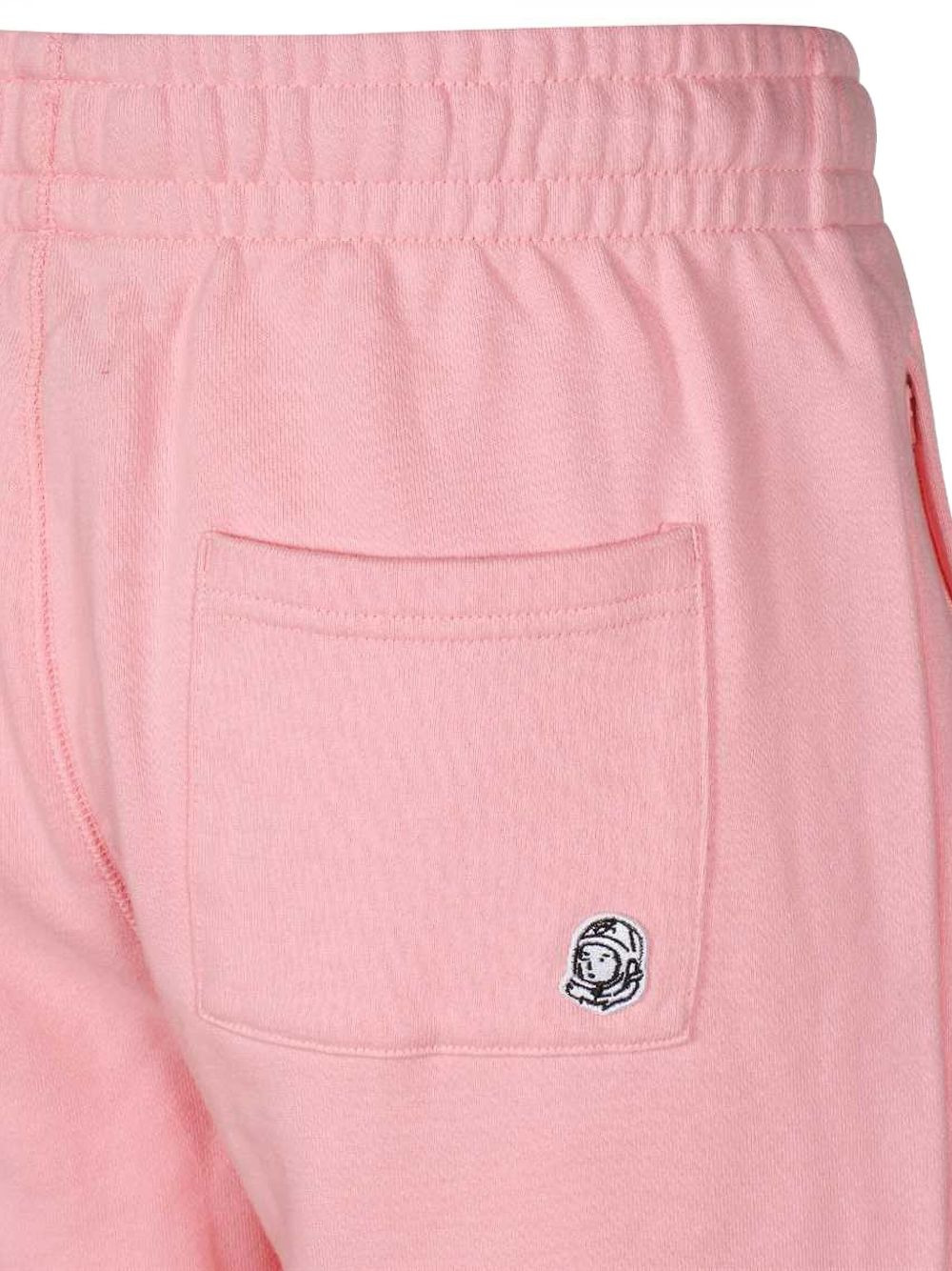 elastic-waistband cotton track shorts - 3