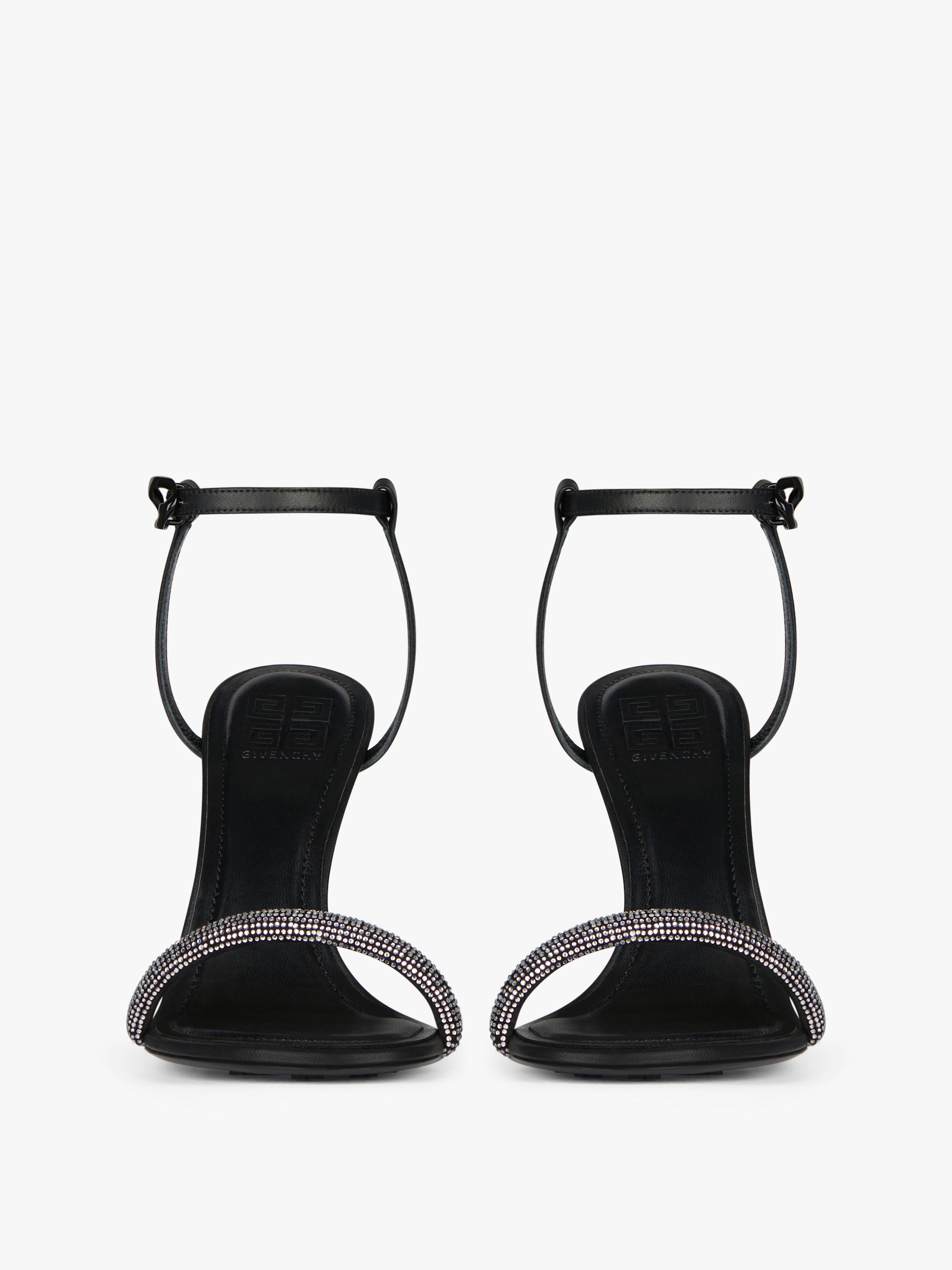 G CUBE SANDALS IN LEATHER - 2