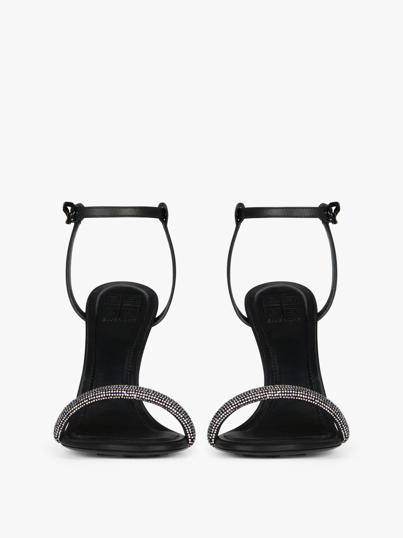 G CUBE SANDALS IN LEATHER 2