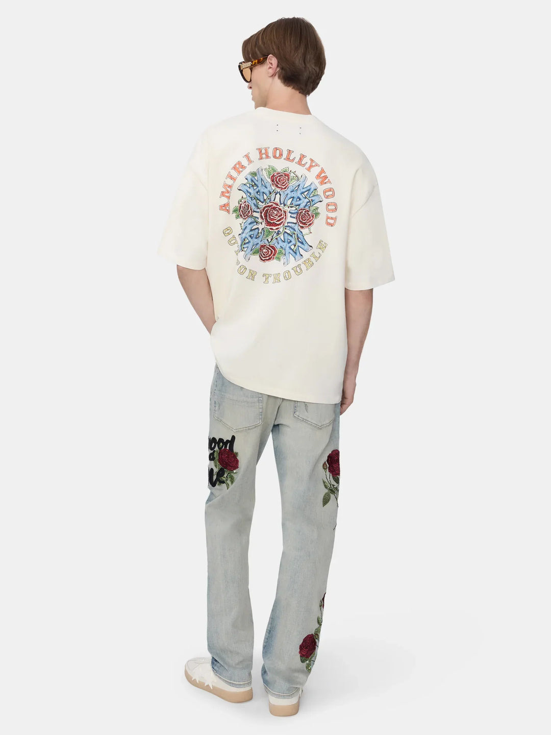 Crystal Out For Trouble Oversized Tee - 2