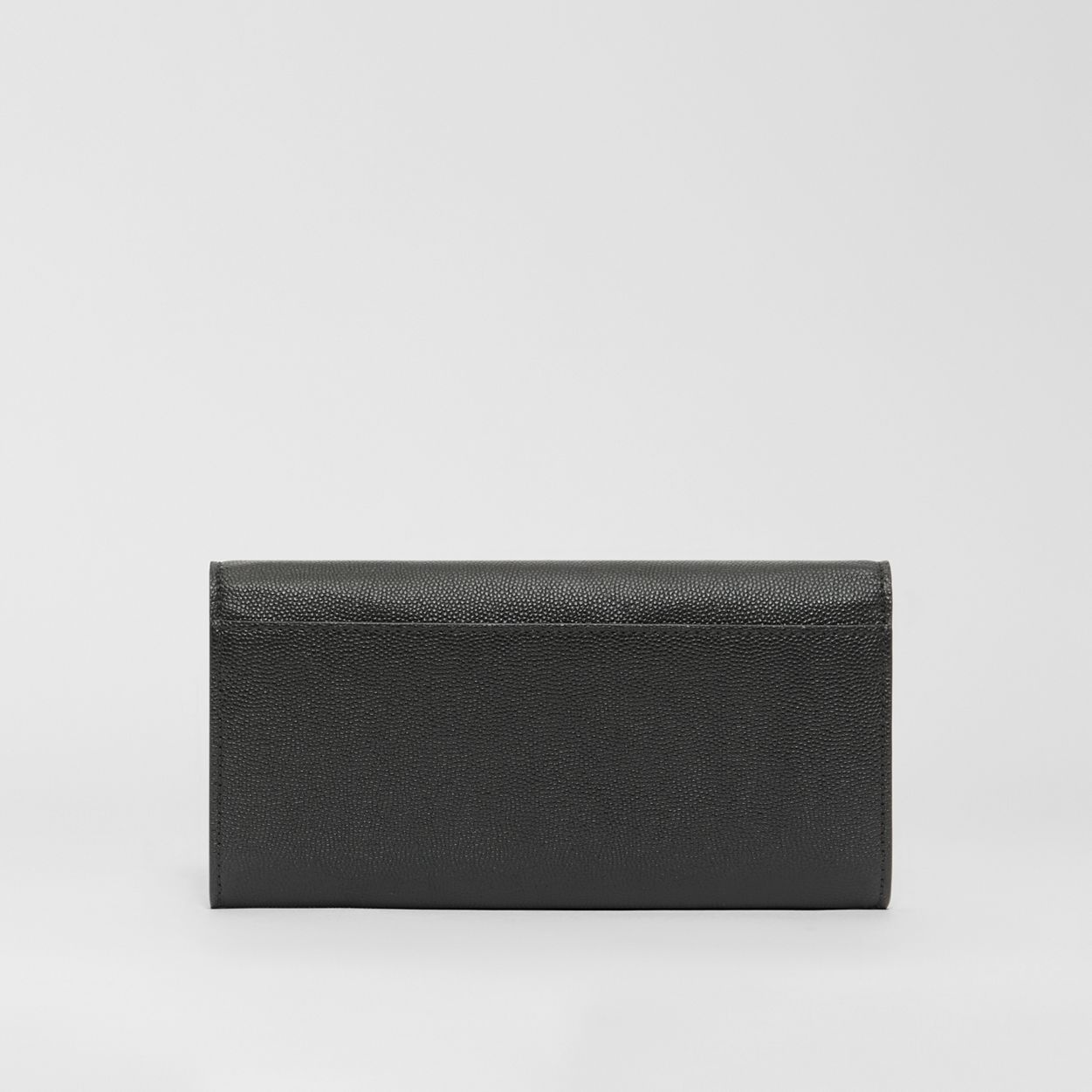 Monogram Motif Grainy Leather Continental Wallet 6