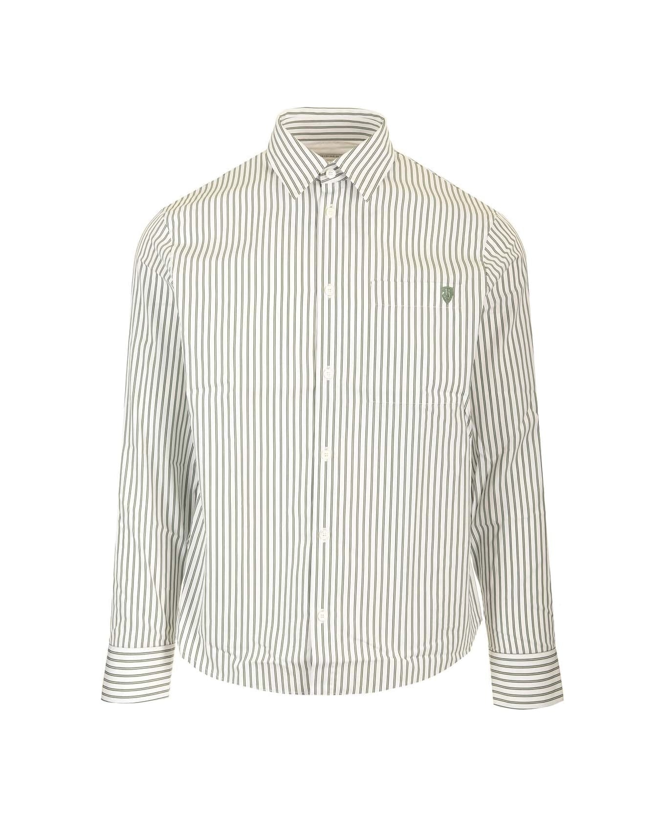 Striped Cotton Shirt - 1