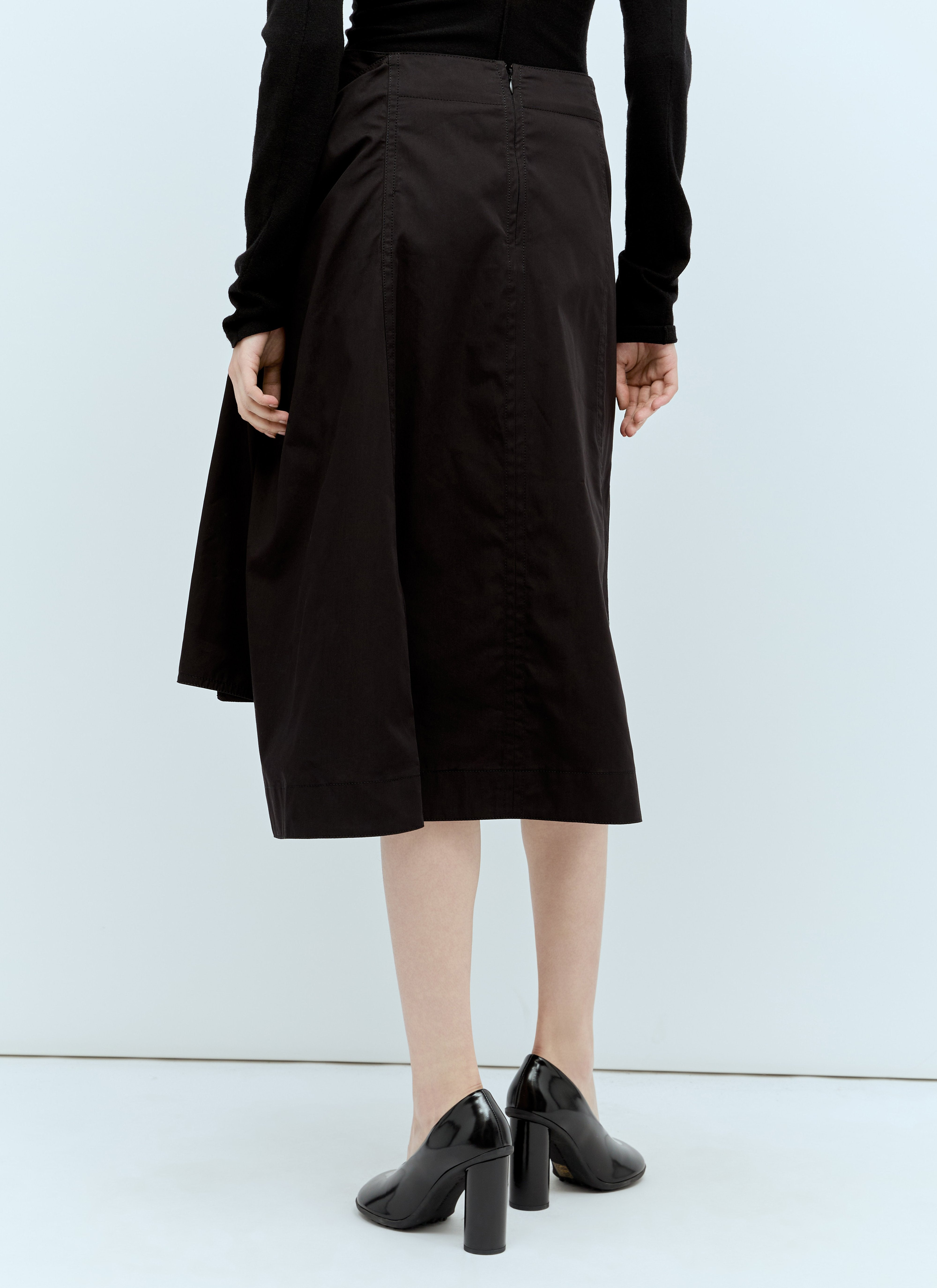 Bottega Veneta Women Knotted Midi Skirt - 6