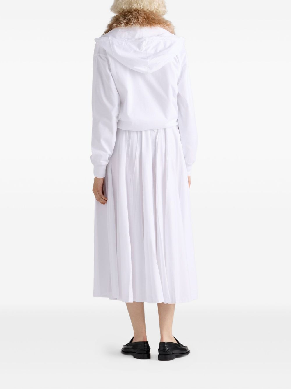 Re-Nylon pleated skirt - 3