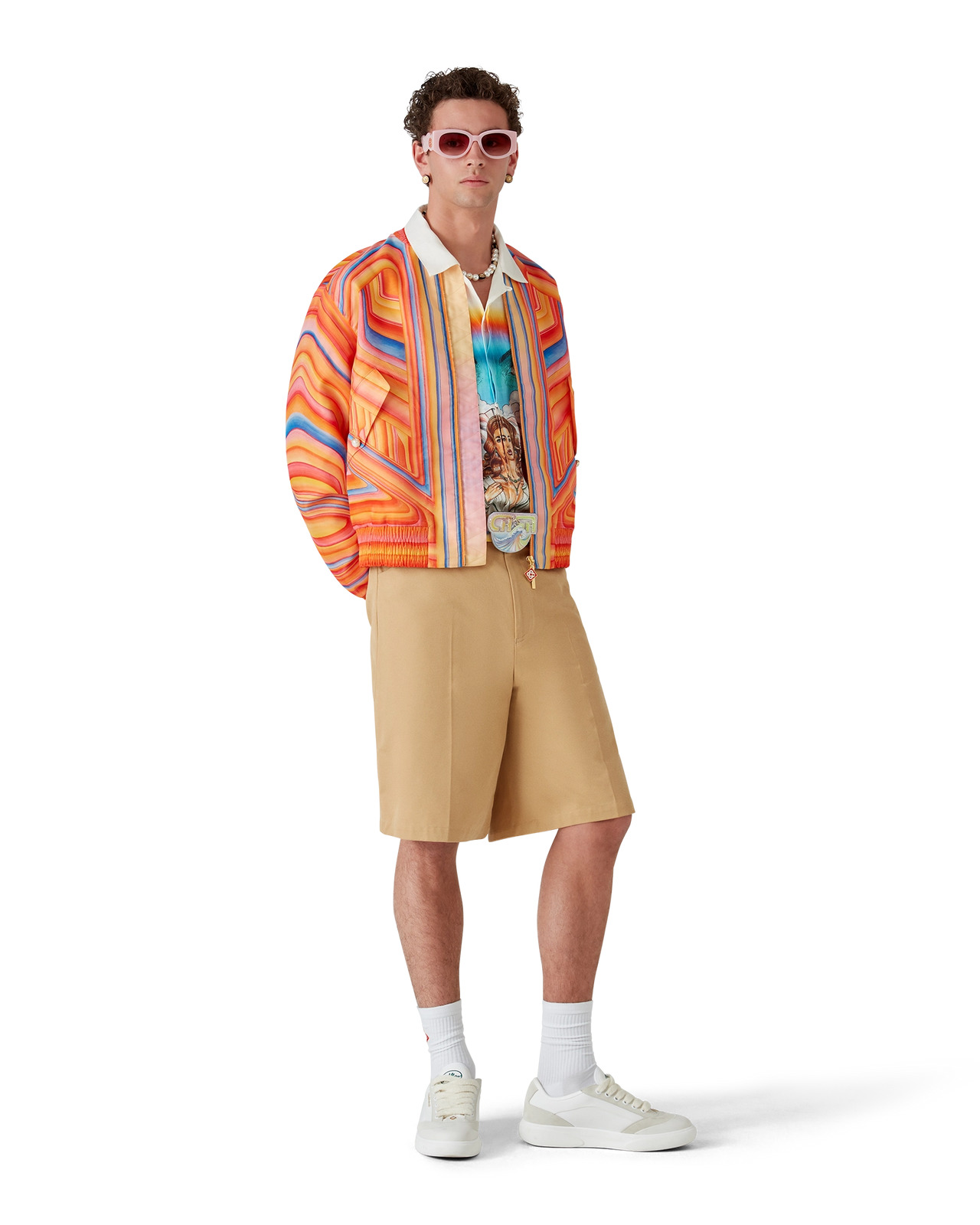 Organza Low Rider Bomber Jacket | Casablanca Paris - 2