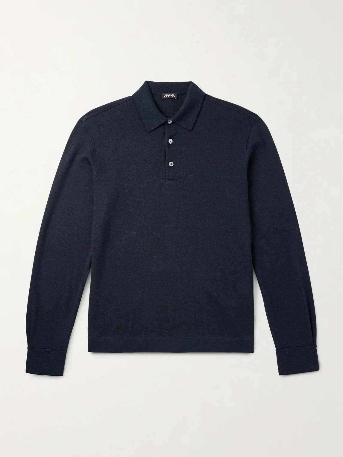 Cotton-Piqué Polo Shirt - 1