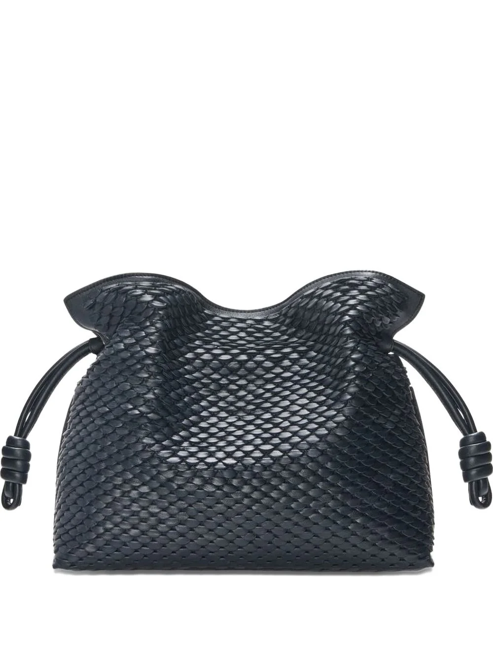medium Flamenco woven crossbody bag - 1