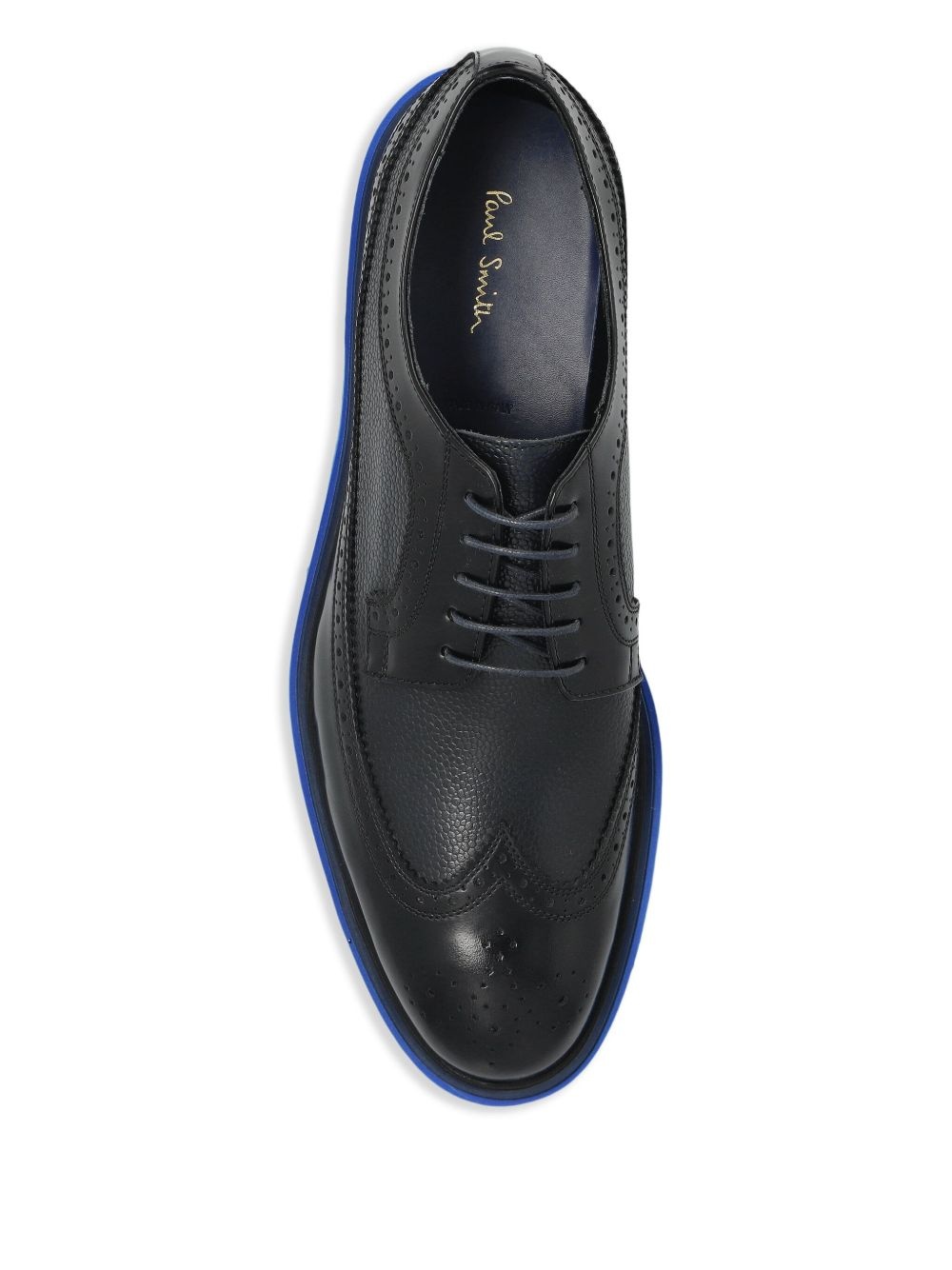 leather derby shoes - 4