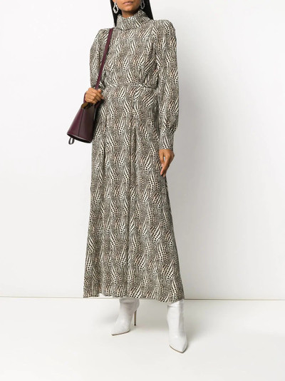 Isabel Marant Ikena dotted maxi dress outlook