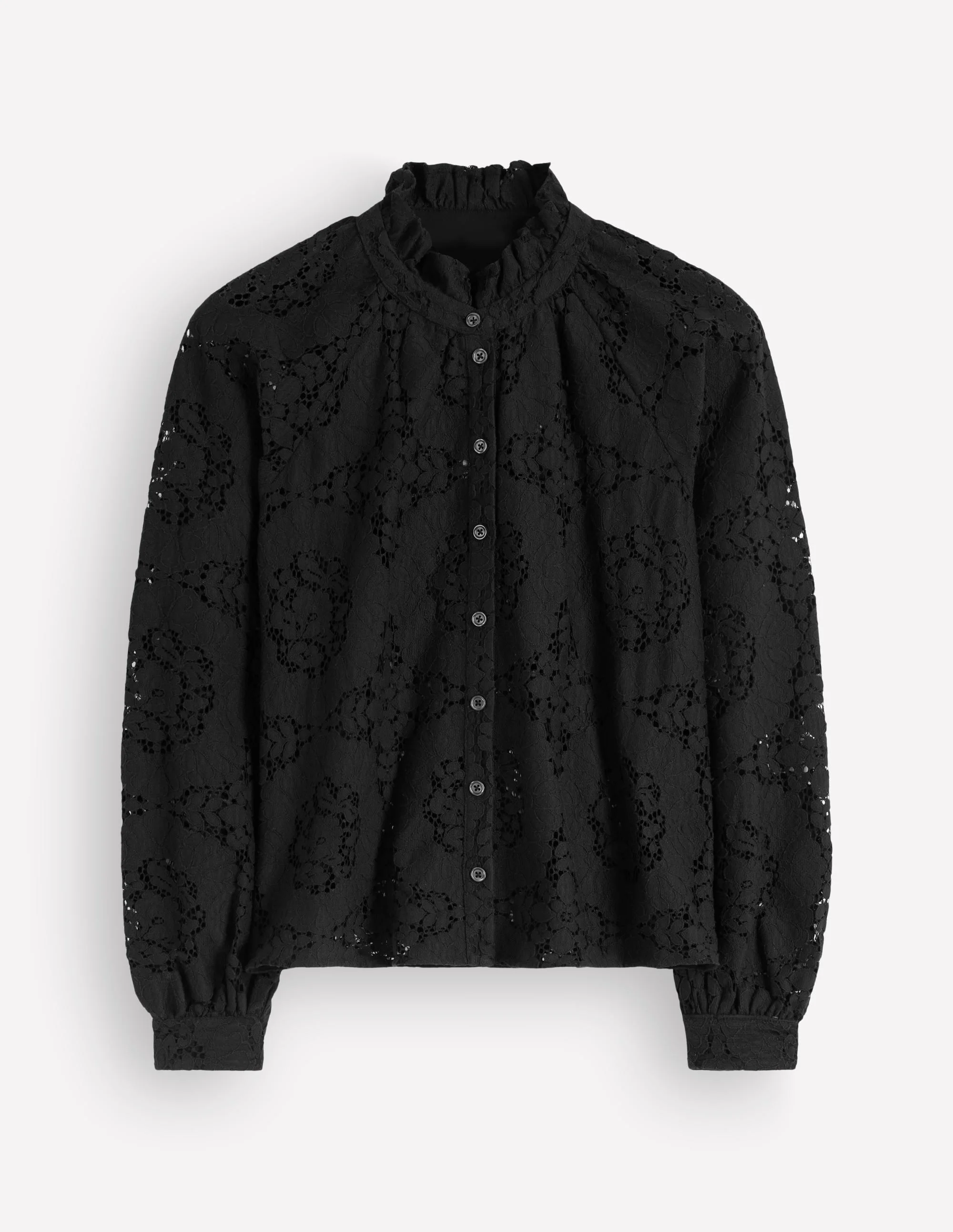 Erica Lace Top-Black - 1