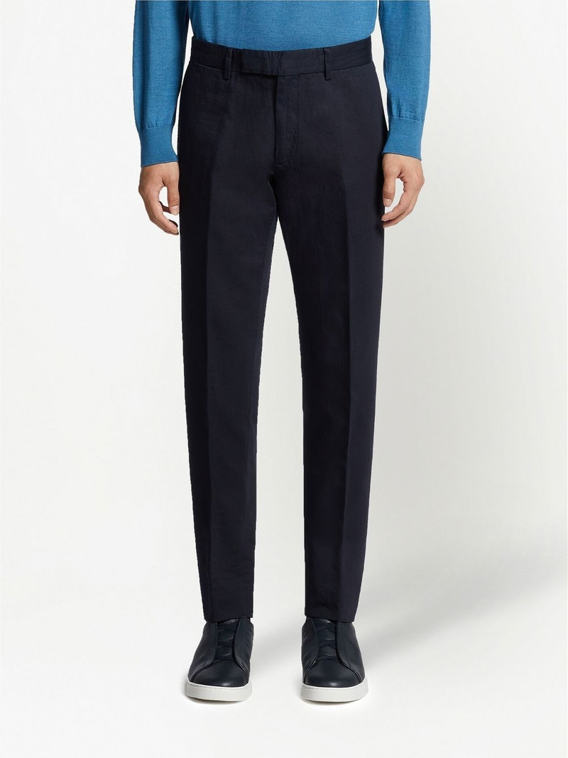ZEGNA 여름 코튼 라인 chinos outlook