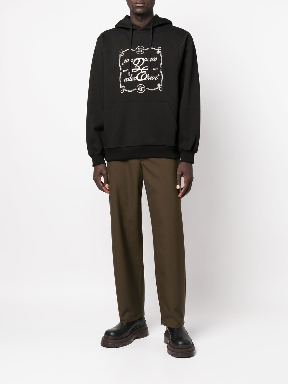 Decal logo hoodie - 3