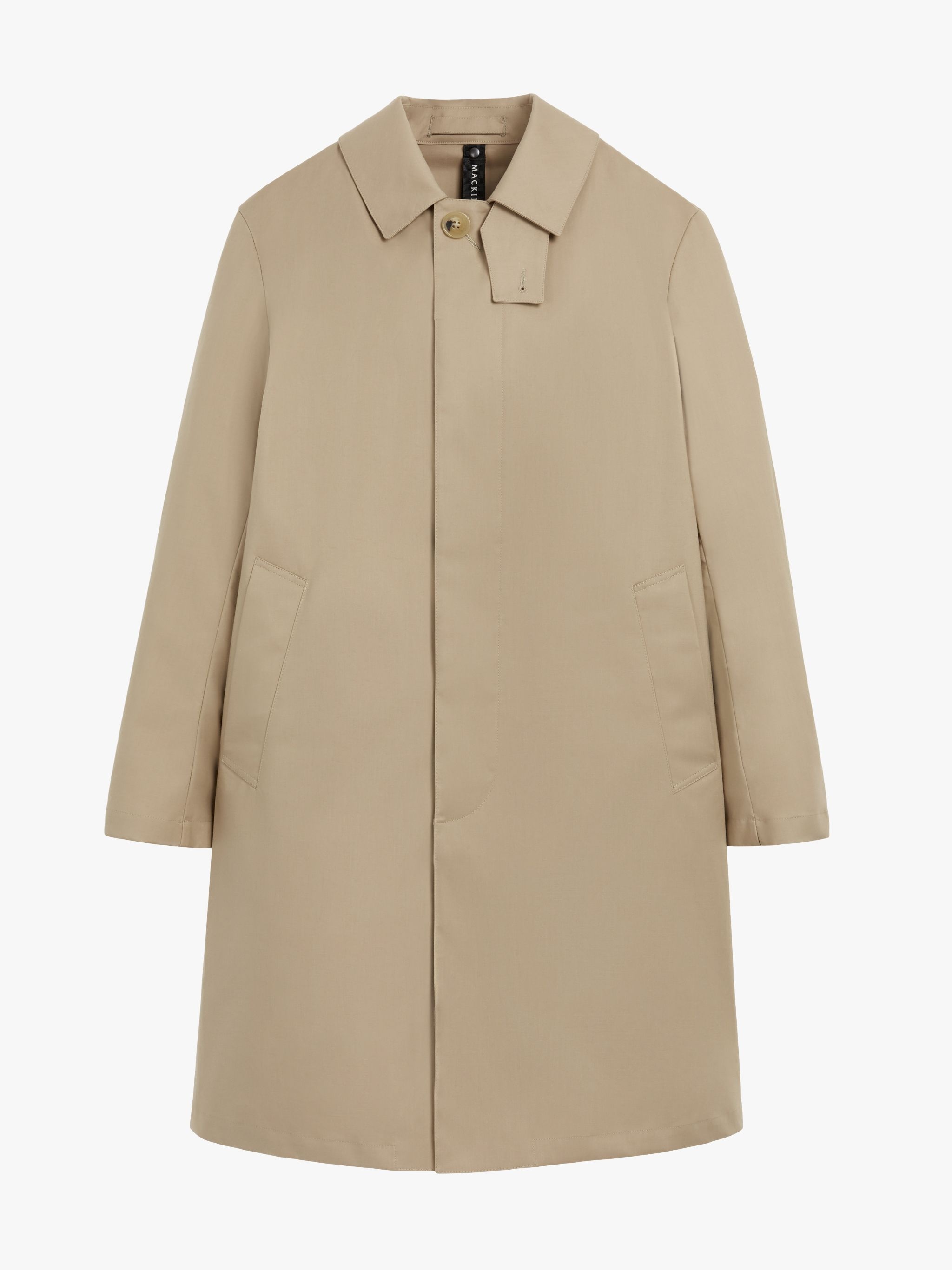 MANCHESTER FAWN RAINTEC COTTON 3/4 COAT - 1