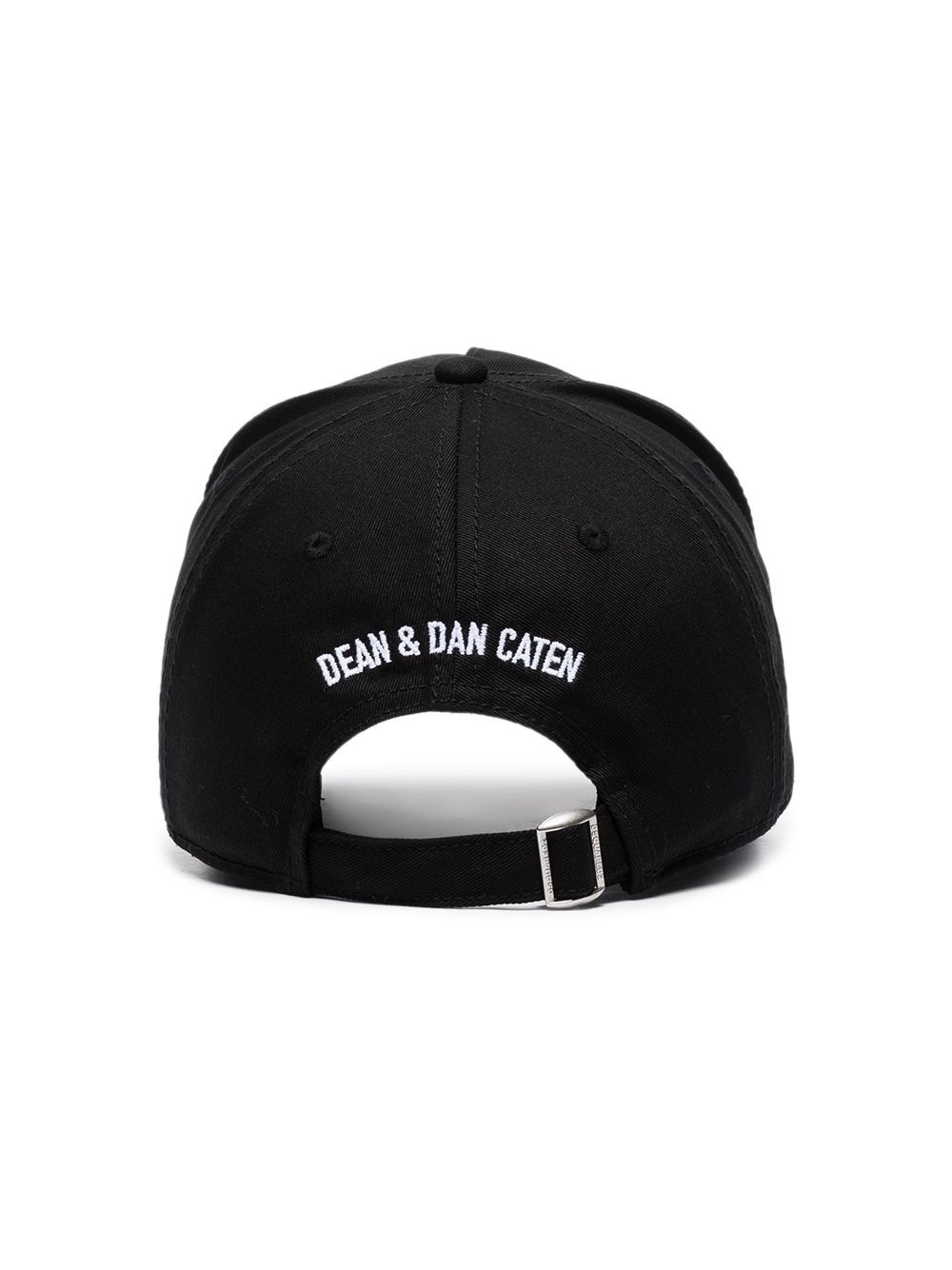 DSQ ICON SWIPE BASEBALL CAP BLACK - 4