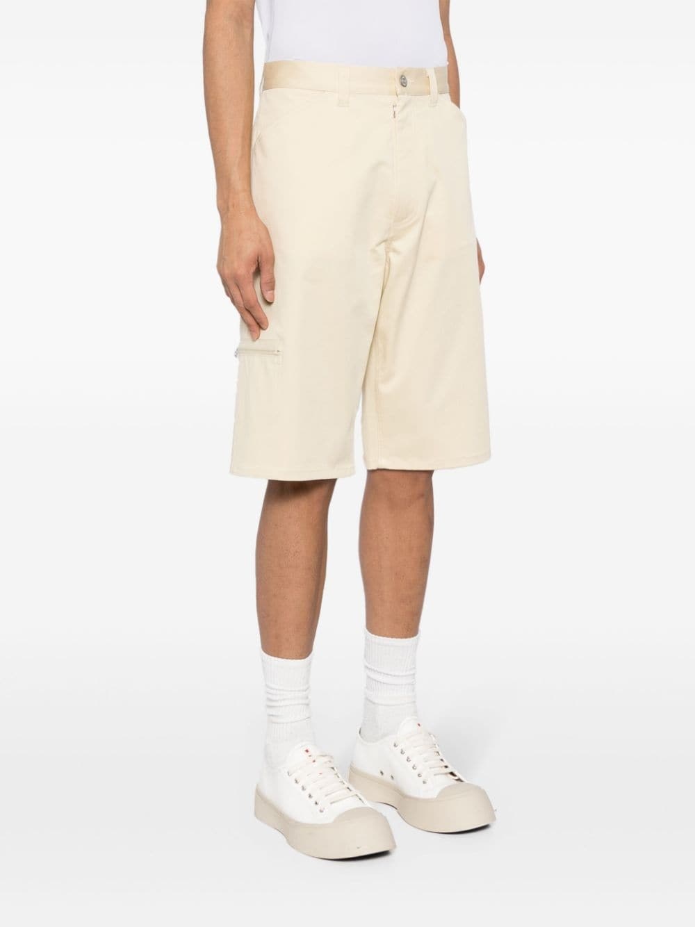 tailored cotton shorts - 3