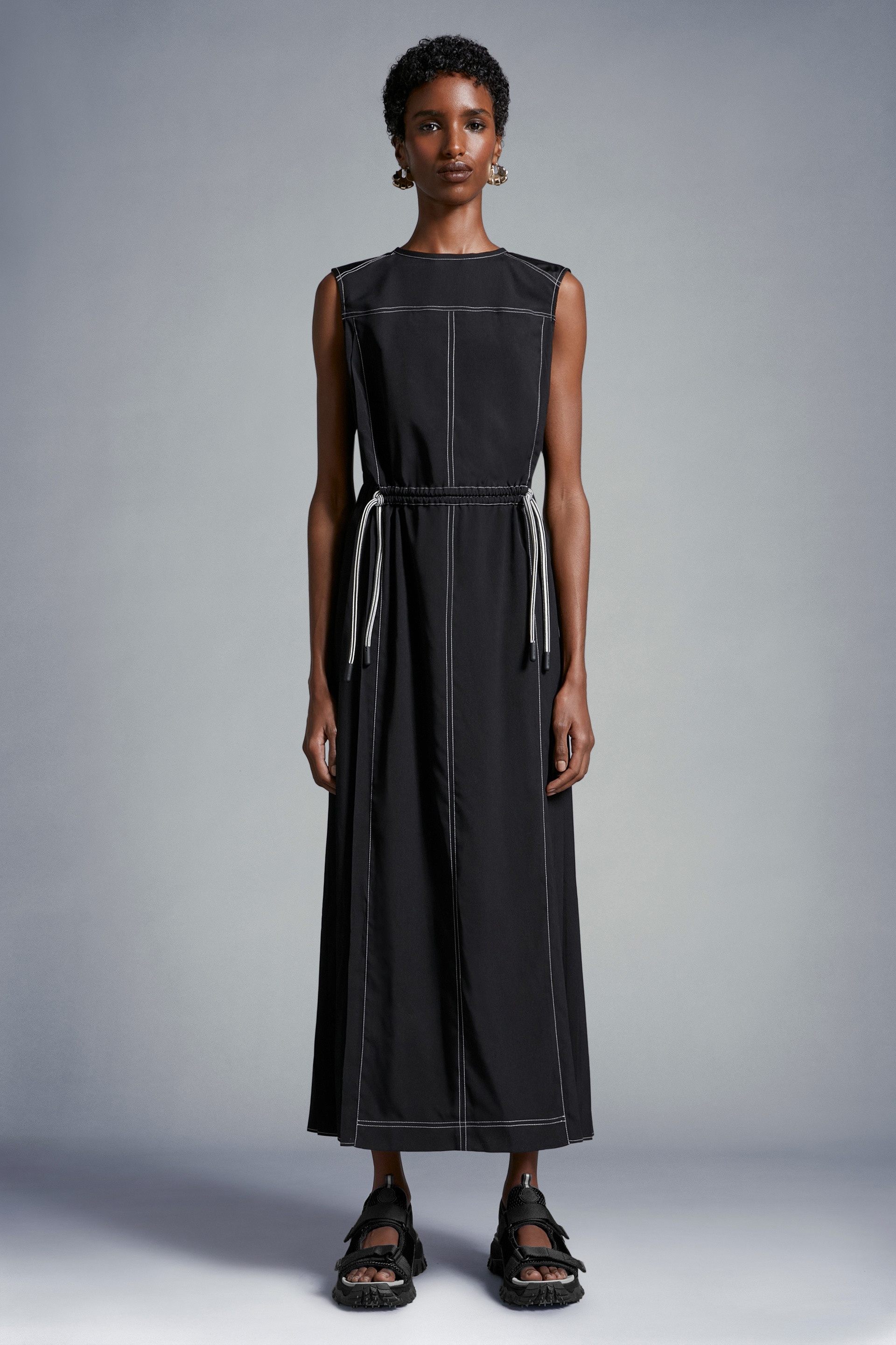 Crêpe de Chine Maxi Dress - 3
