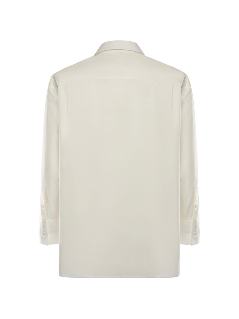 MM6 Maison Margiela chest-pocket buttoned shirt outlook