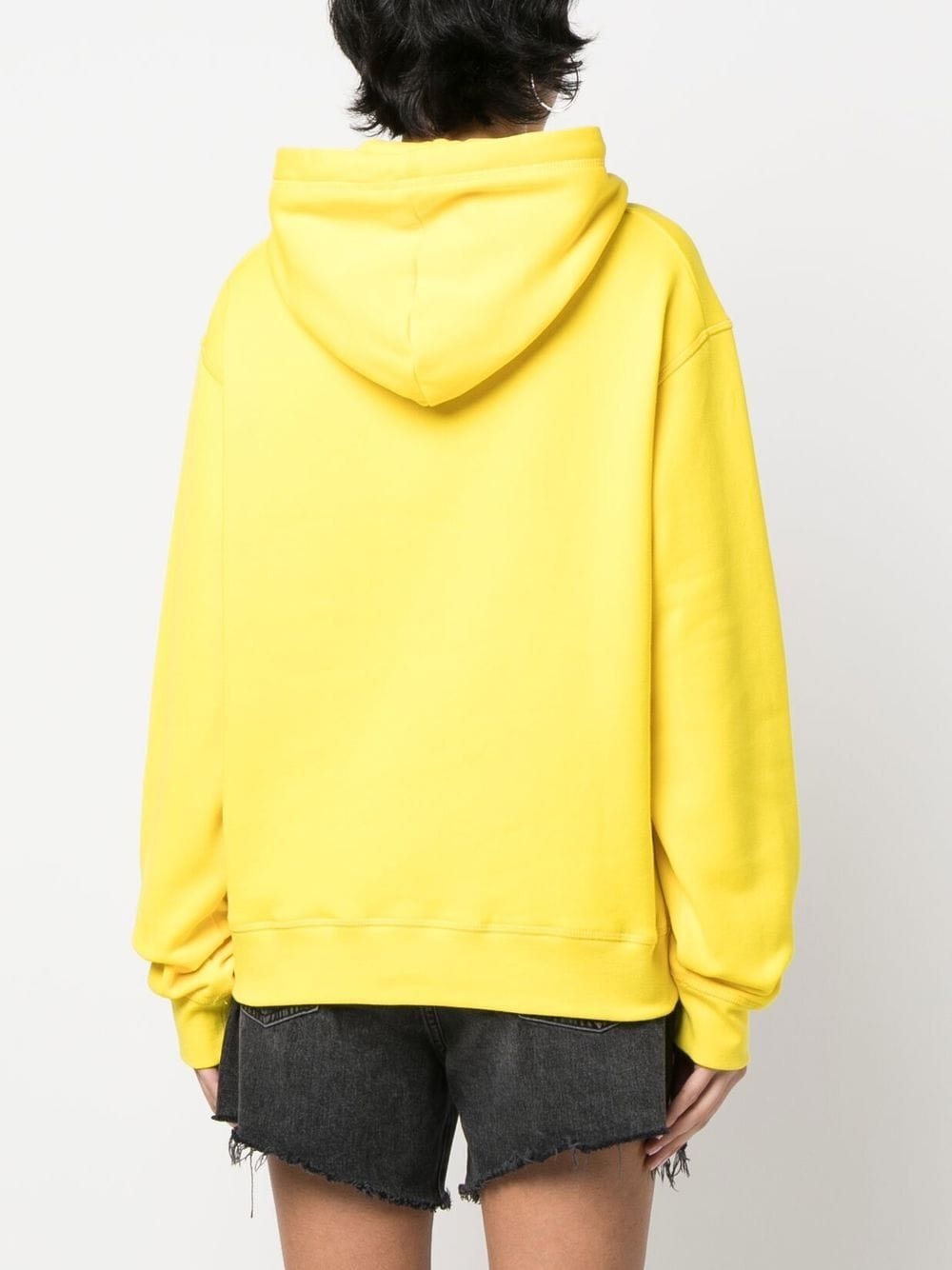 logo-print drawstring hoodie - 4