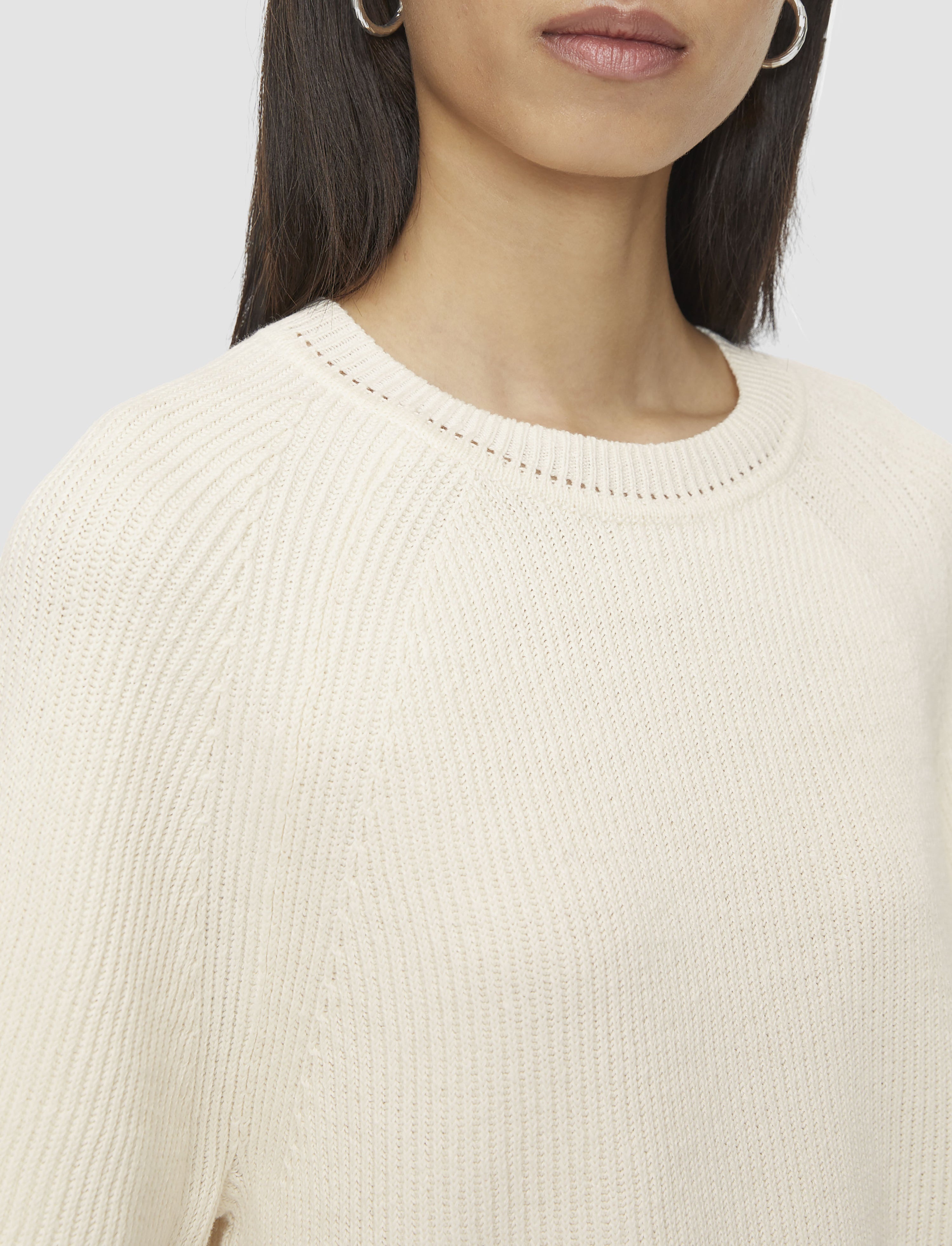 Linen Blend Knit Top - 4
