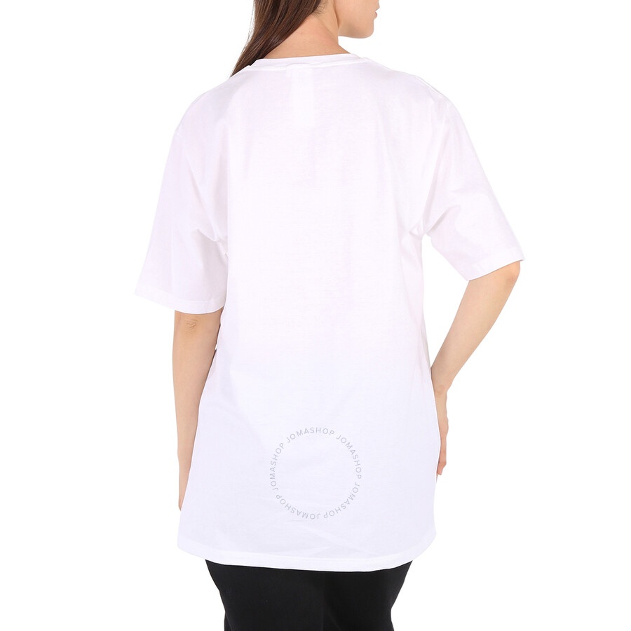 Wolford Ladies Short-sleeve Newton Cotton T-Shirt - 6