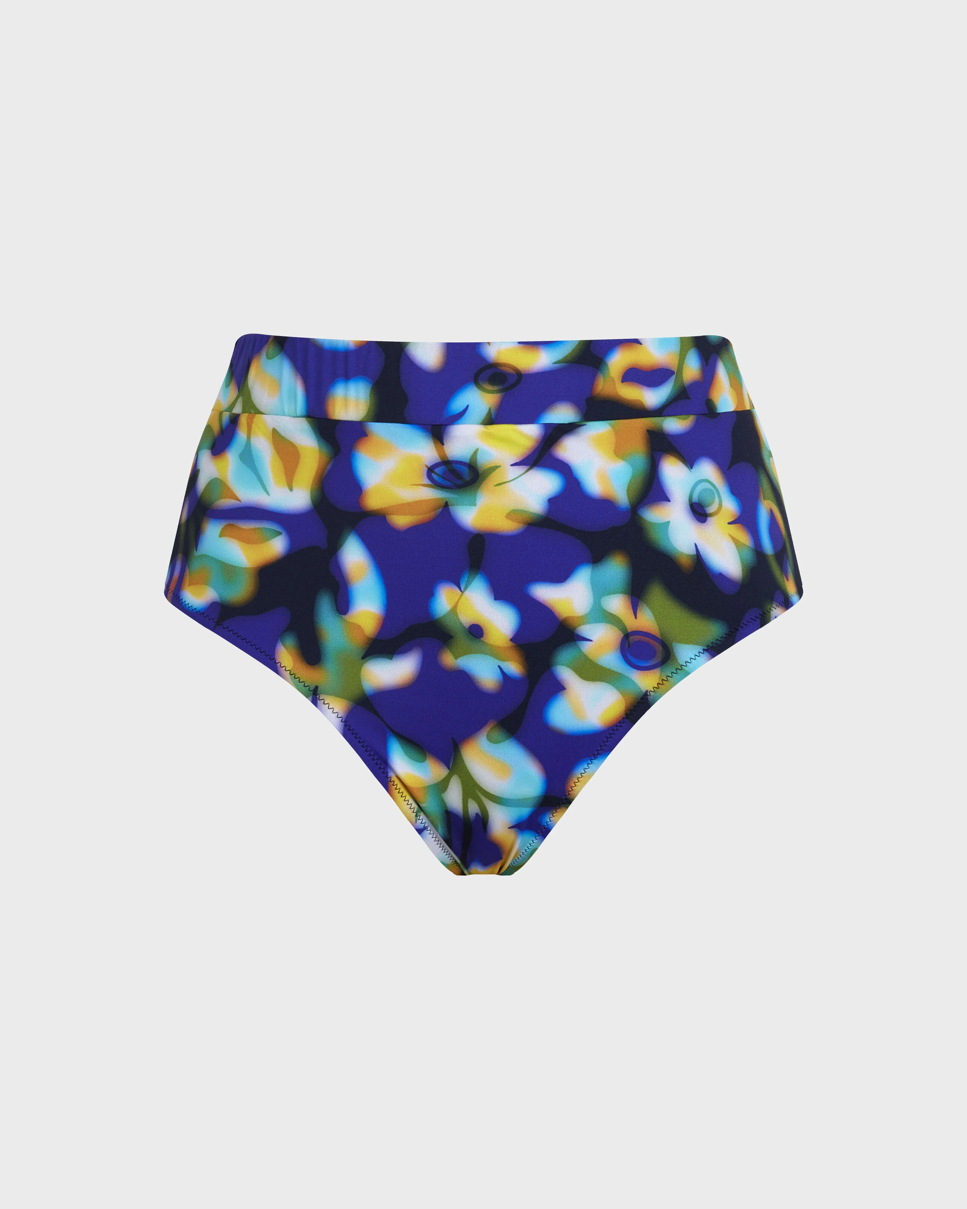 WOMEN HIGH-WAISTED BIKINI BOTTOM FRANGIPANIER TROUBLE - 1