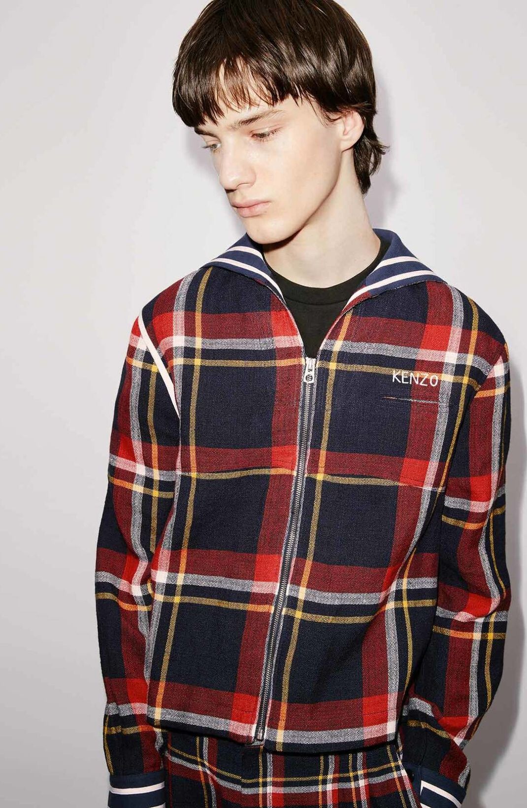 'KENZO Sailor' checked shirt jacket - 5