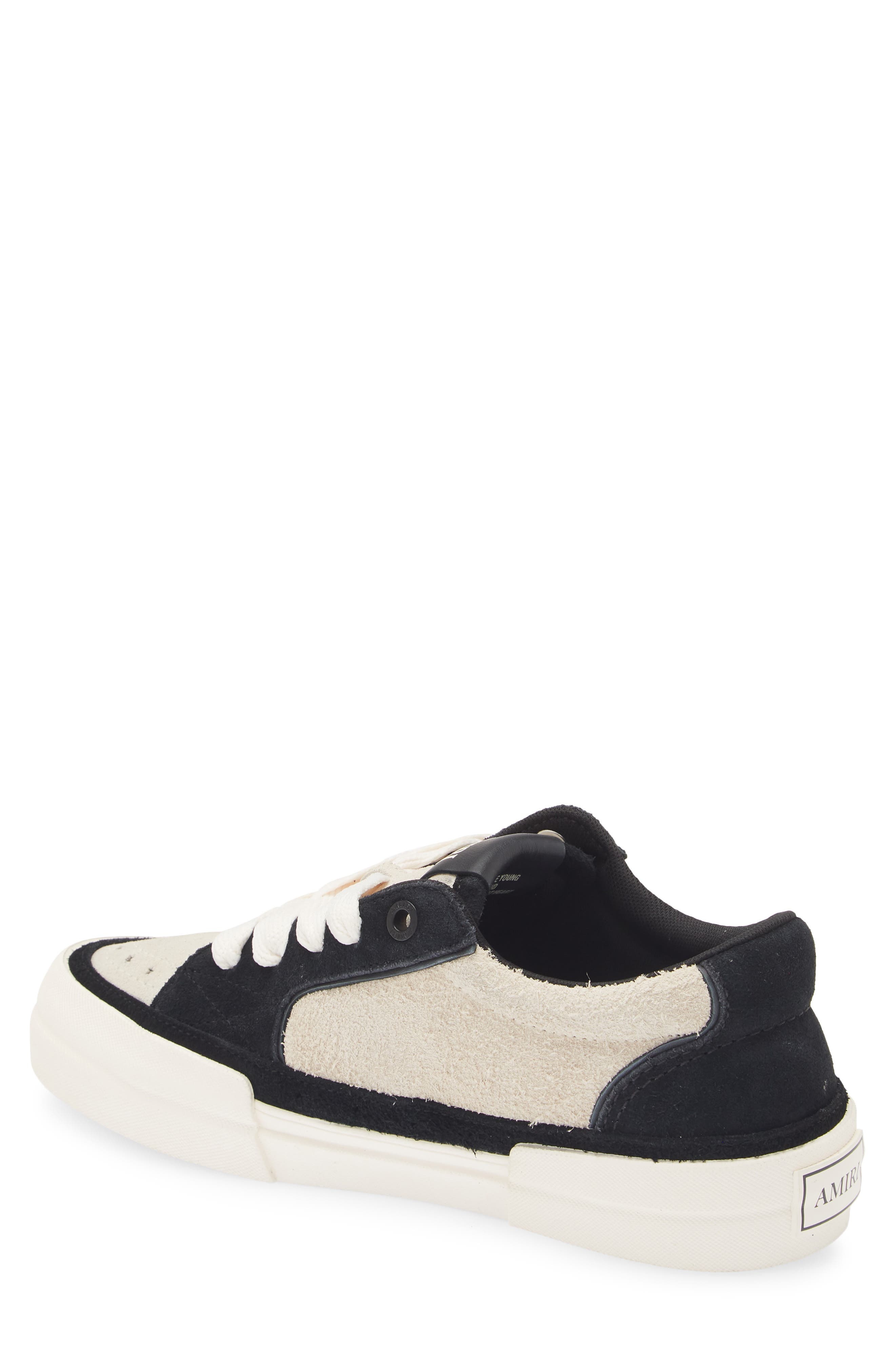 AMIRI Sunset Skate Sneaker in Birch Black at Nordstrom - 2