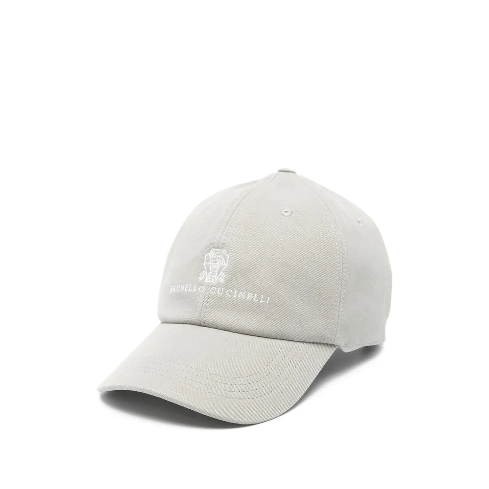 Brunello Cucinelli Grey Hats Men - 1