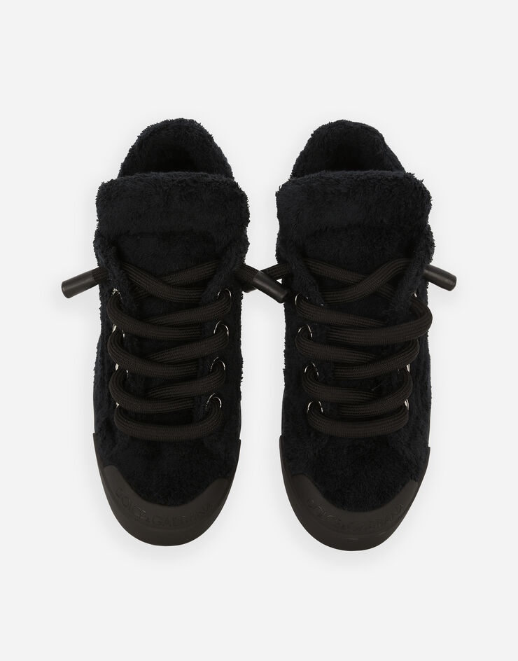 Terrycloth Portofino sneakers - 4