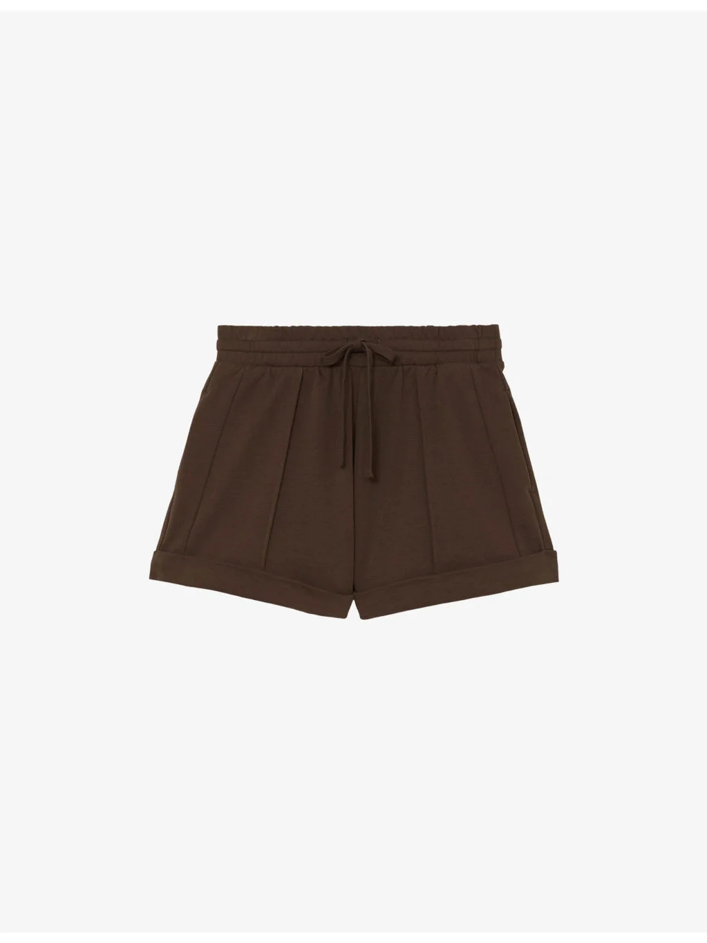Willa Drawstring-Waist Stretch-Cotton Shorts - 1