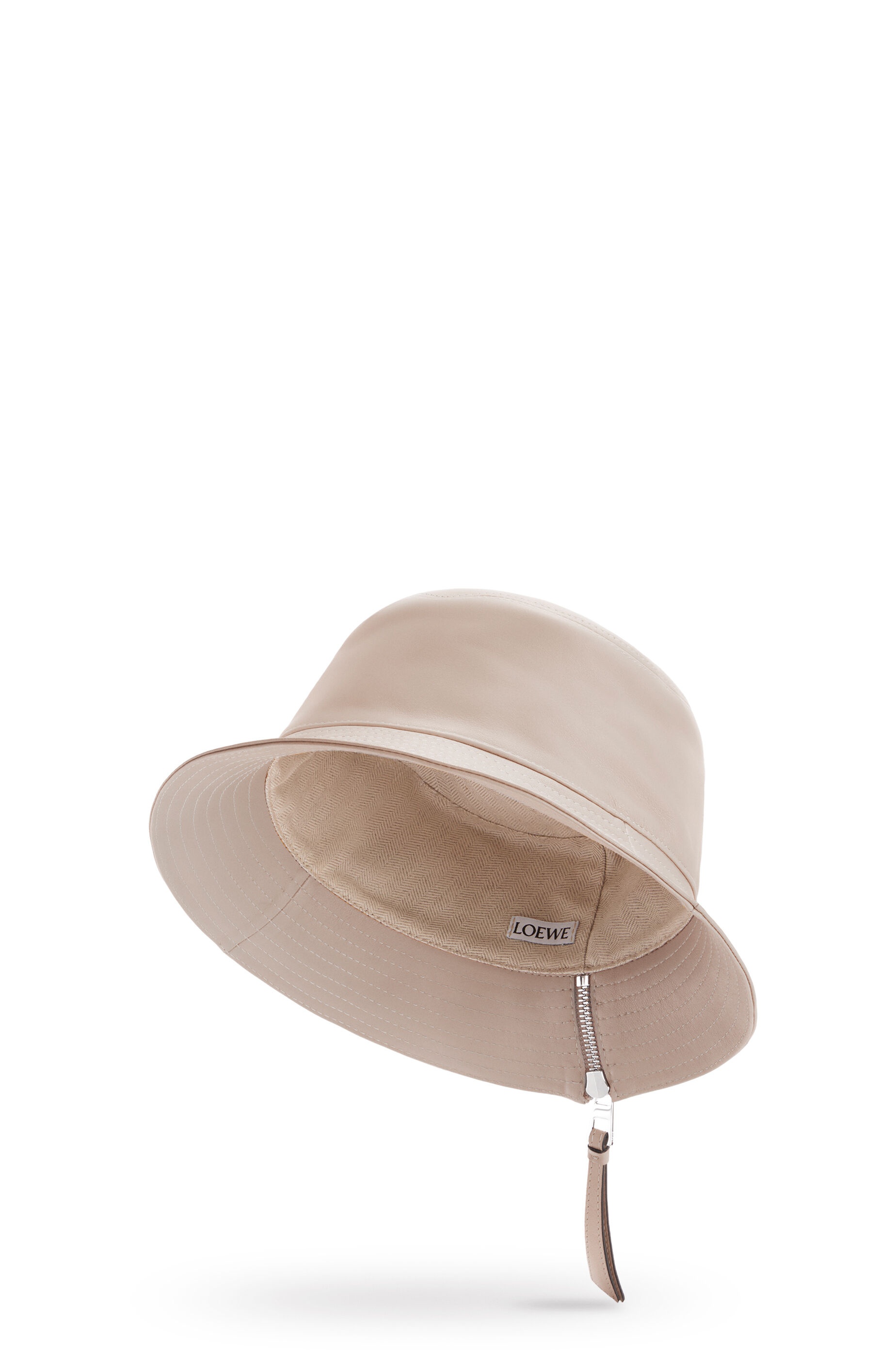 Fisherman hat in nappa calfskin - 1