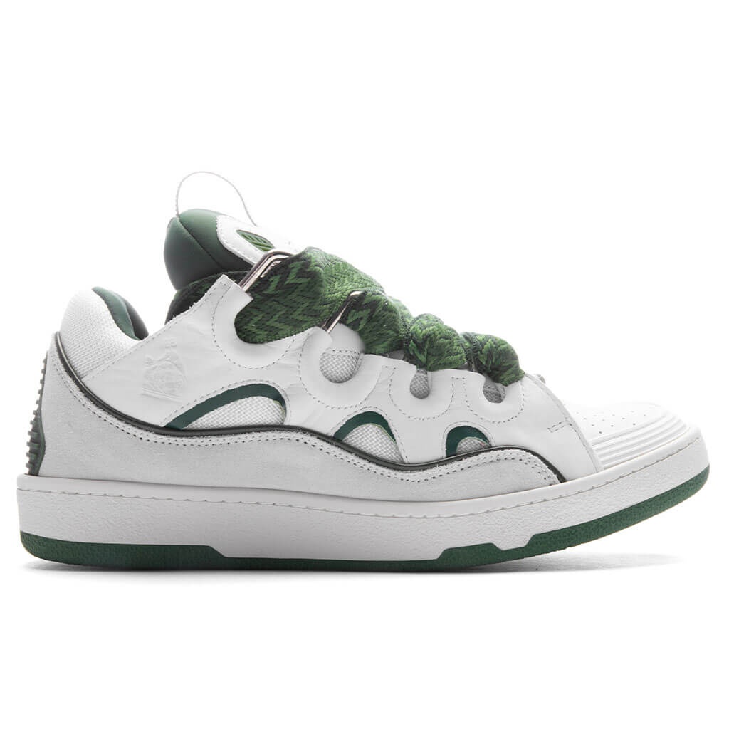 CURB SNEAKERS - WHITE/KHAKI - 1