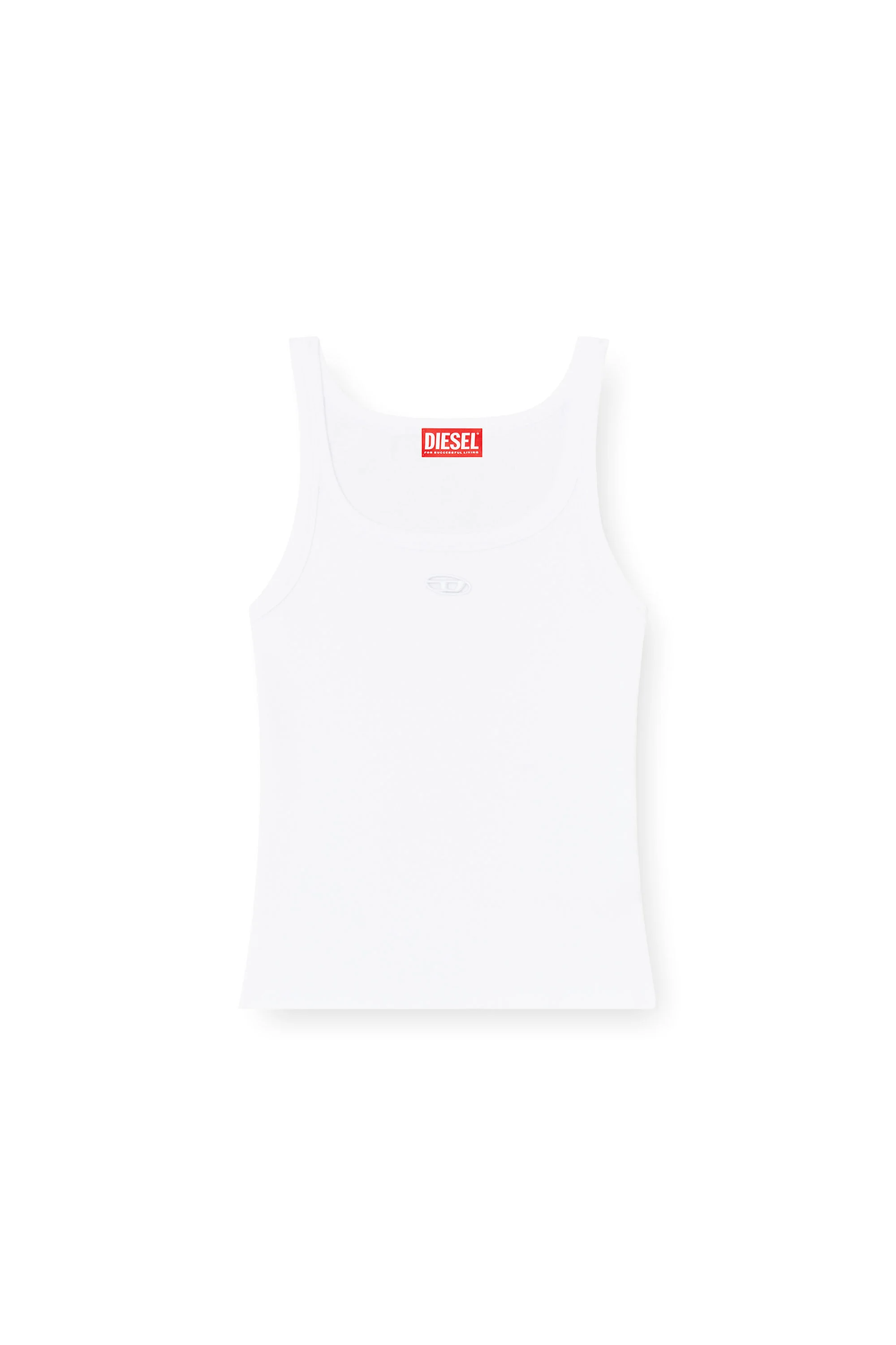 SLIM TANK TOP WITH LASER-CUT OVAL D - 1