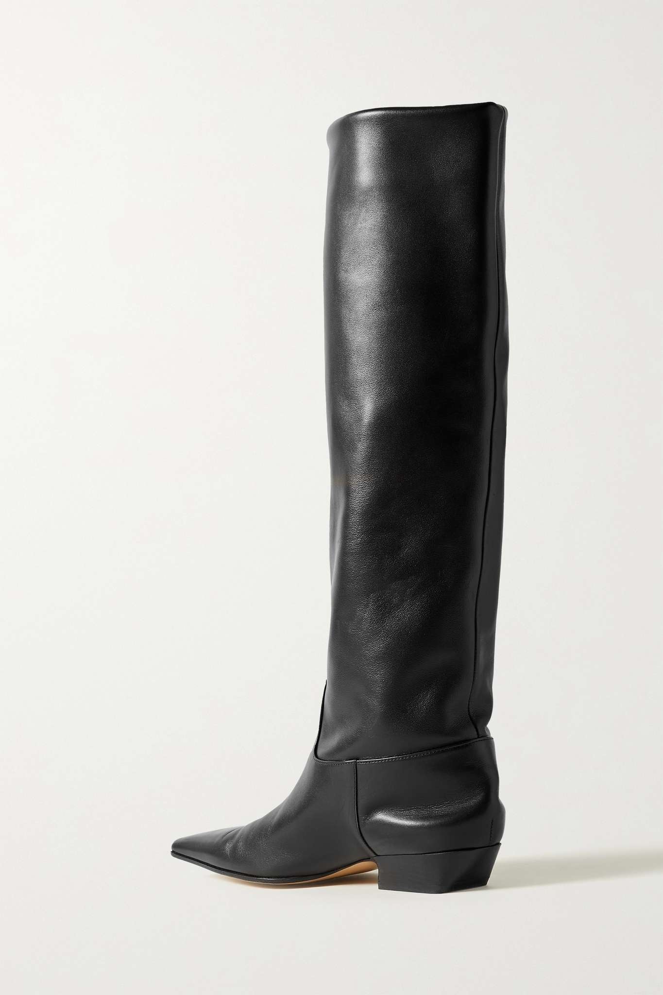 Marfa leather over-the-knee boots - 3