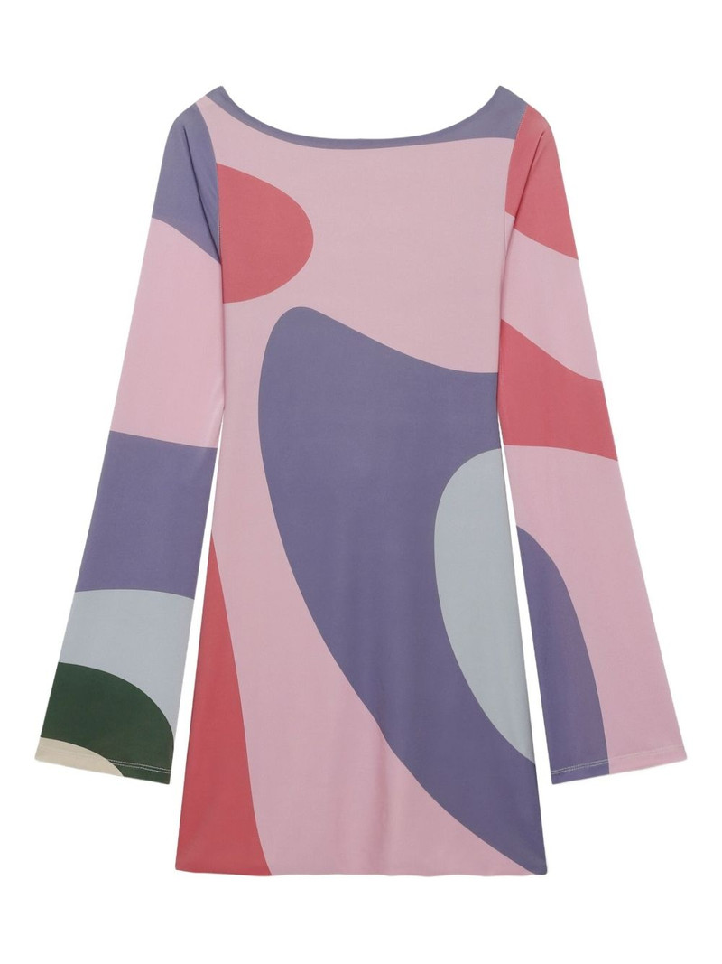 Rainbow mini dress 1