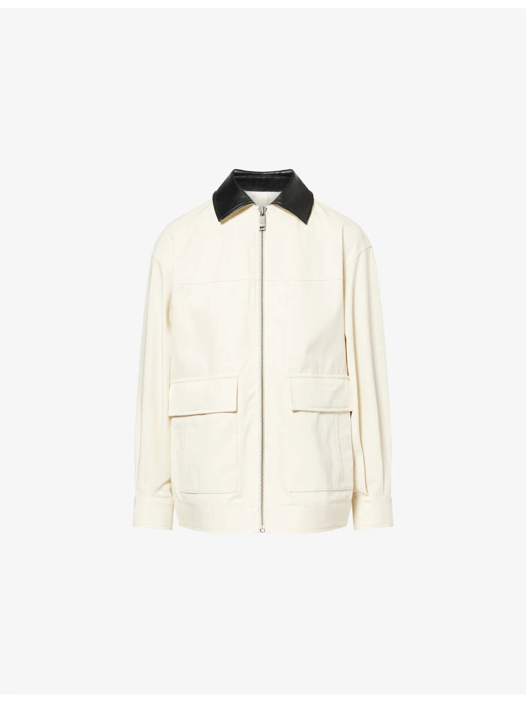 Holden Contrasting-Collar Cotton Jacket - 1